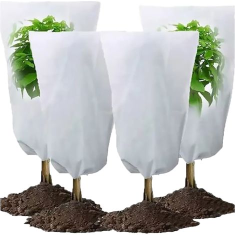 Couverture de protection pour plantes - petit arbre 60x80 cm (1/3)