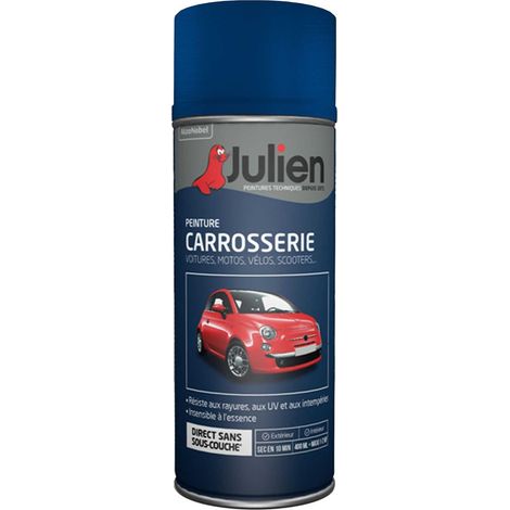 Peinture aérosol pour Carrosserie - Brillant Bleu Monaco Nacre Métal - 400 ml - Julien