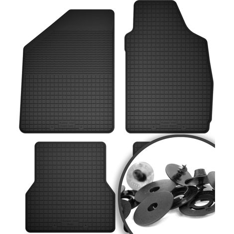 Gummimatten + Stopper für: Ford Fiesta MK3 Schrägheck (1989-1996)