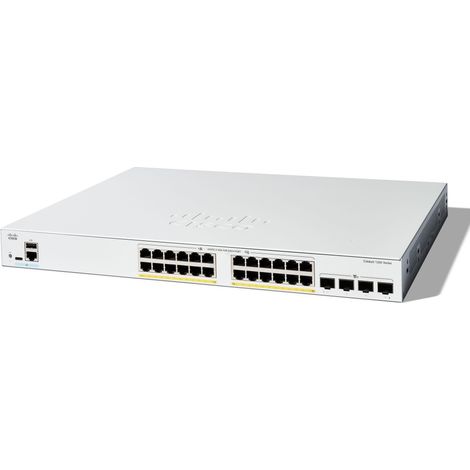 Cisco C1200-24FP-4X switch di rete Gestito L2/L3 Gigabit Ethernet (10/100/1000) Bianco