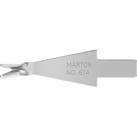 MARTOR 674.50 LAME DE RECHANGE POUR LAME DE COUPE 674 10 PC(S) (1/4)