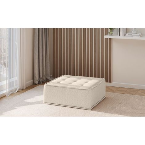 Polsterhocker Modul SANDE Stoff Alpine Beige (1/5)