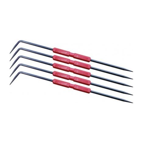 JOUANEL - Lot de 5 pointes à tracer avec manchon longueur 210 mm - 210 mm