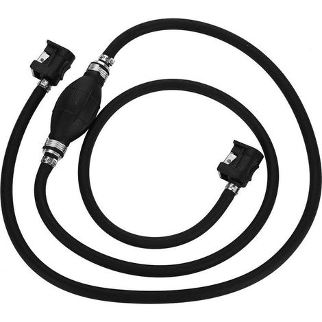 Pompe à carburant Zoternen pour bateau, ligne d'assemblage de tuyaux de carburant marin, lampe d'amorçage manuelle, conduite de carburant pour moteur hors-bord, moteur de bateau, camping-car (1/5)