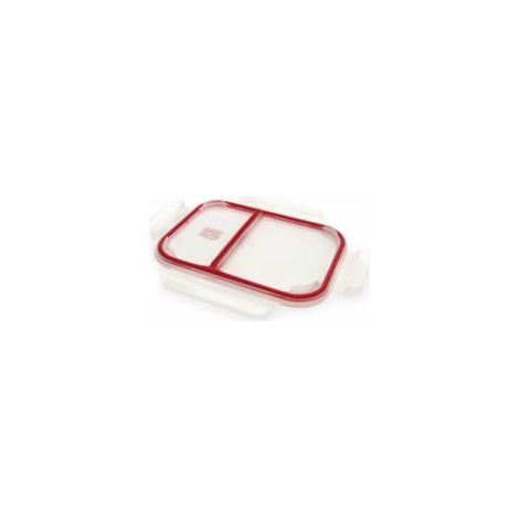 FIAMBRERA RECTANGULAR VIDRIO DIVIDIDO 950ML (1/3)
