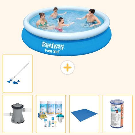 Bestway Bestway Fast Set Ronde - 366x76 cm - 6-pièces  S22023 (1/4)