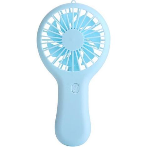 Mini Ventilateur - 3 Vitesses - Niveau Sonore 25 dB - USB Rechargeable - Portable - 1 Unité