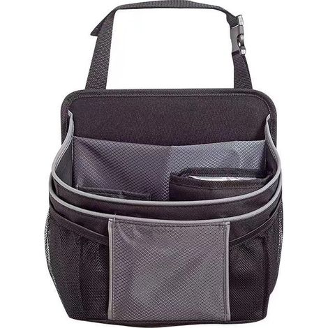 Caja de pañuelos plegable de piel para coche, caja de pañuelos multifuncional fabricada con material duradero, ideal para mantener su vehículo limpio y ordenado.