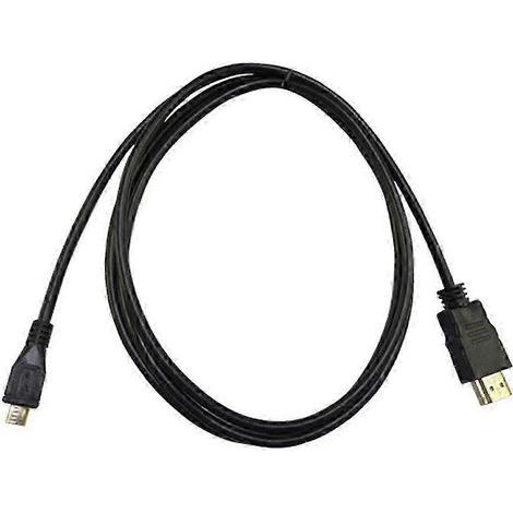 Cavo adattatore da HDMI a Micro-USB, connettore nero per l'uscita video. (1/5)