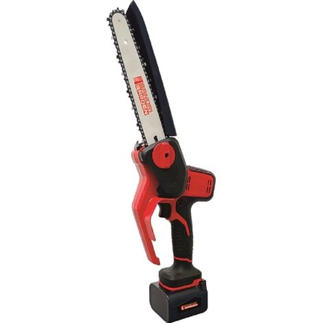 potatore a catena a batteria sandrigarden "sg-tr2400" barra 24 cm 2 batterie 21v 4ah