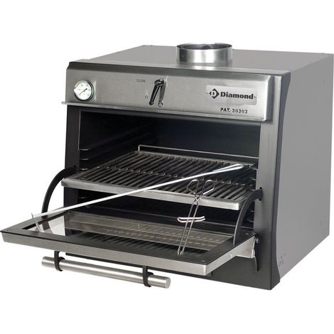 Four à charbon - GN 1/1 - inox - Diamond (1/4)