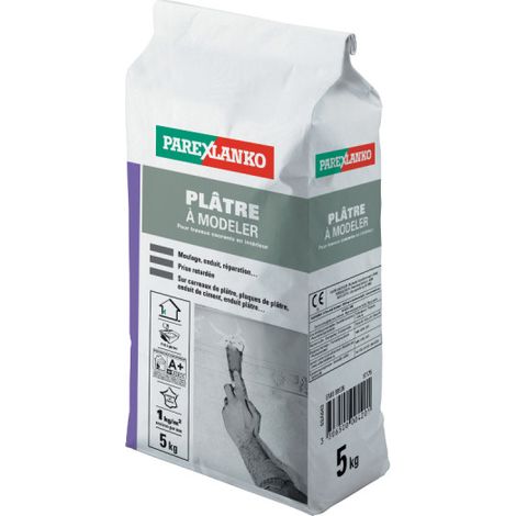 PAREXLANKO Yeso para modelar - 5kg - 02804