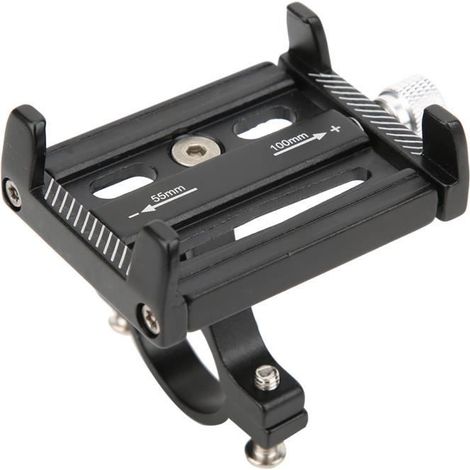 Alliage d'aluminium léger facile à installer support de téléphone de vélo, support de guidon de vélo, pour cycliste accessoire