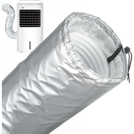 Protective Cover for Air Conditioning Hose, Portable Protection for Air Conditioning Hose, Insulation for Air Conditioner Hoses 150x15cm (1/4)