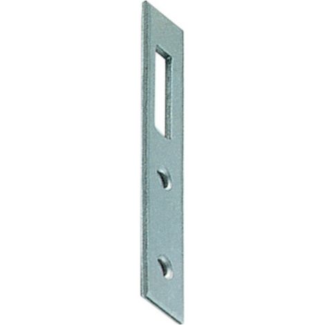 cf 4 pz lastrine diritte per pensili mm 100 acciaio zincato lastrina piastrina (1/2)