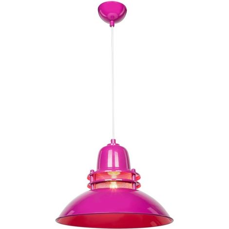 Lámpara colgante estilo industrial fucsia - Tibet ASZ0872 (1/4)