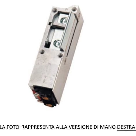 INCONTRO ELETTRICO MOTTURA 94061 DESTRO 12V (1/2)