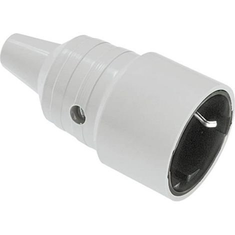 Bachmann 912.971 Presa di sicurezza Plastica 250 V Grigio IP20 (1/2)