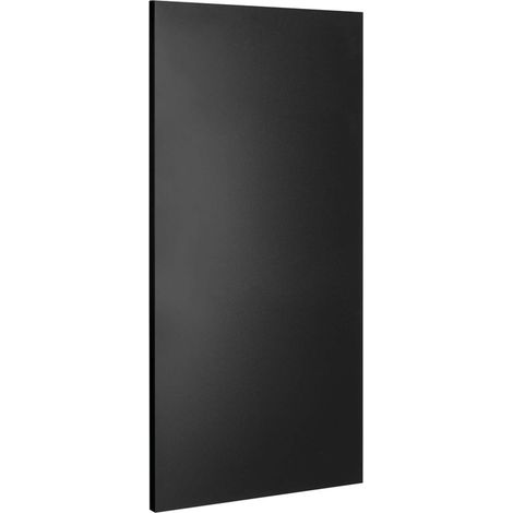 Sapho - Sèche-serviettes, 120x59 cm, 600 W, noir mat RH600B (1/2)