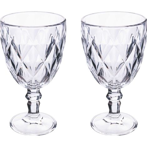 ELIZABETH SET 2 CALICI 340ML TRASPARENTI (1/3)