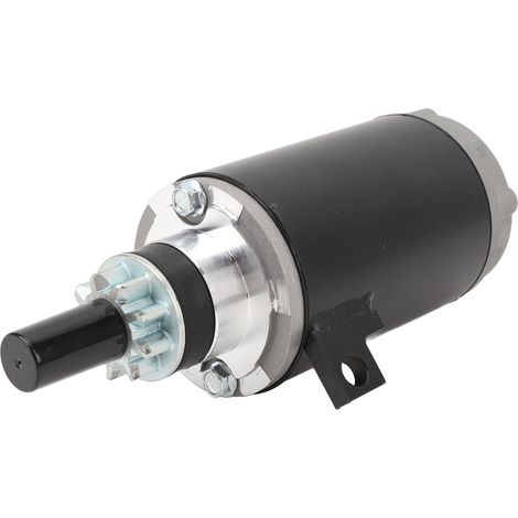 Démarreur de Moteur Hors-bord, Démarreur de Moteur de Bateau 9 Dents de Remplacement Direct en Alliage Métallique pour Hors-bord Johnson. (1/5)