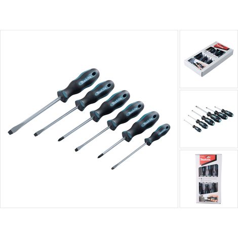 Makita - Schraubendreher-Set, 6-tlg. E-10512 (1/5)