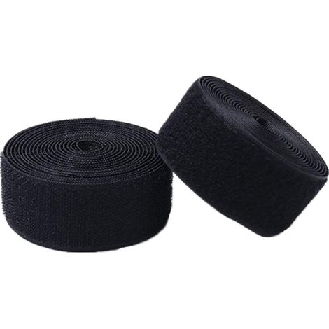 Scratch ruban à coudre 50mm, Non-adhésif bande hook & loop, Bande crochet et boucle pour couture