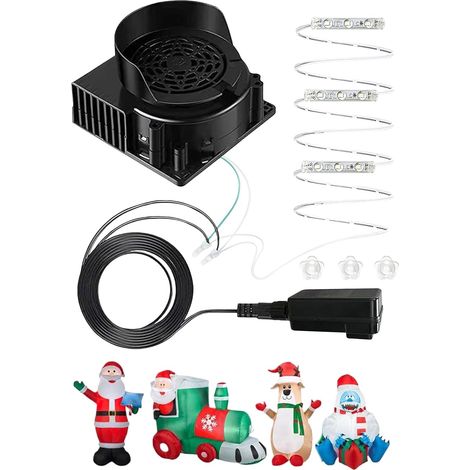 Souffleur De Remplacement pour Gonflables Souffleur De Noel pour (1/5)