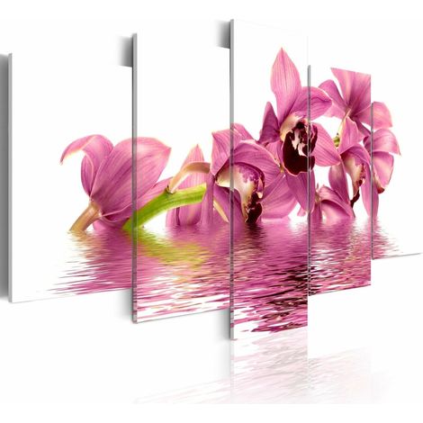 Tableau lys s'immerge dans l'eau - 200 x 100 cm (1/4)