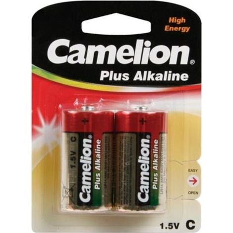 Pile C - LR14 - 1.5 V - 8450 mAh - Pour Appareils Haute Consommation - Lot de 2 (1/2)