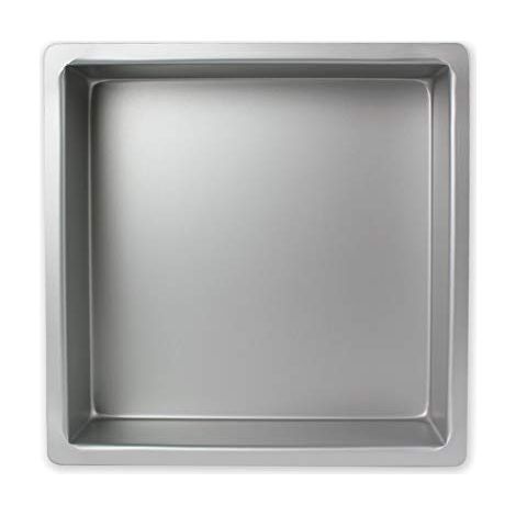 PME - Teglia Professionale Quadrata in Alluminio Anodizzato 28 x 28 x 7.5 cm (1/4)