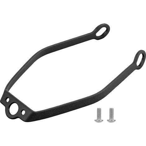 Rear fender fixing accessories made of iron compatible with the Xiaomi 5 electric scooter: waterproof rear cover, anti-breakage bracket with screws.