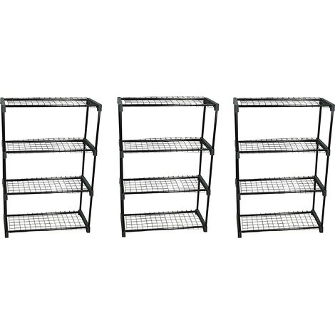 Greenhouse Staging Shelving Racking 4 Tier (Pack of 3) (1/5)
