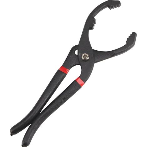 Pince Pour Filtre à Huile Réglables, Clé à Filtre à Huile Universelle 45 à 115 mm, Accessoires Pour Voitures, Motos et Camions, Pour Tous les Voitures, Camions et Motos(30cm) (1/5)