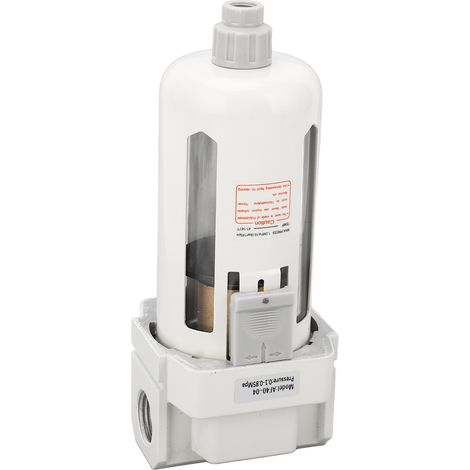 G1/2-Zoll-Gewinde-Druckregler-Luftfilter, trockenhaltender Luftkompressor-Rohrfilter 0,1–0,85 MPa (1/5)