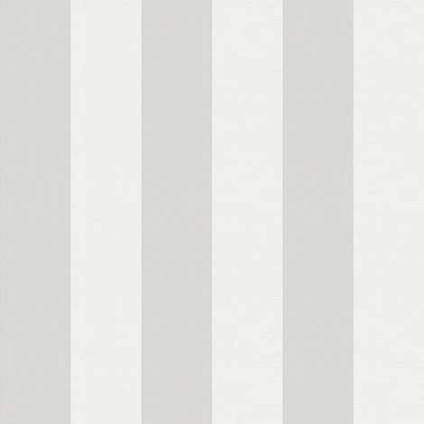 BRICOFLOR Papier peint rayures Papier peint Gris Blanc - Papier peint Motif, Rayures - 10,05 x 0,53 m (1/5)