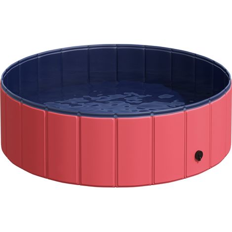 Baignoire pliante pour chien piscine à pataugeoire chiens chats 100 x 30 cm