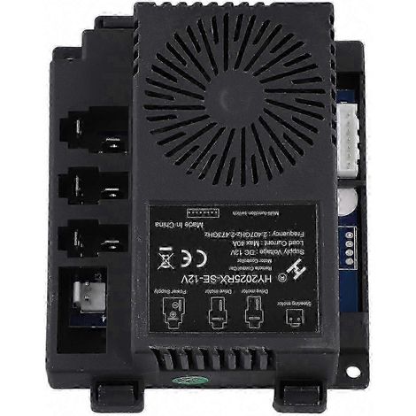 Voiture électrique enfant HY2025RX-SE-12V avec télécommande Bluetooth, édition récepteur 0903, véhicule à pédale pour enfants, jouet à conduire, modèle 2025, commande à distance sans fil, batterie 12V (1/5)