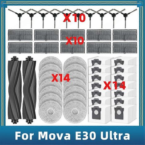 Lot de 50 pièces de rechange pour aspirateur ultra-performant E30 (1/5)