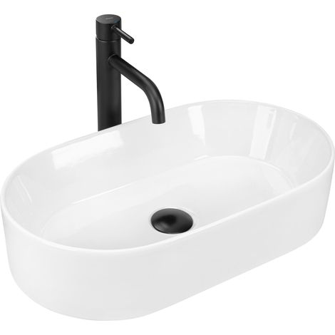 Countertop Basin REA Layla 50 White (1/5)