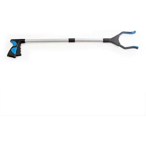 rubbish Clip Blue - 81 Cm Clip Ordures Pliable + Clip Pivotant Tlescopique - Garbage Clip (1/5)