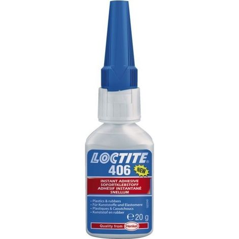 Colla 406 Cianoacrilato Flacone da 20 g - Loctite