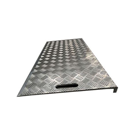 Rampe PMR Lxl : 0.5m x 1m - Hauteur à franchir 40mm - Vendue à l'unité - MBAL/1000/500/40