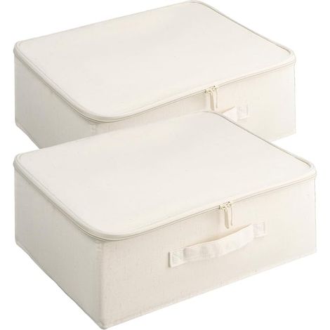 Storage Box Foldable Fabric Storage Bin Storage Box Blankets Clothes (40 x 30 x 21 cm) (1/5)