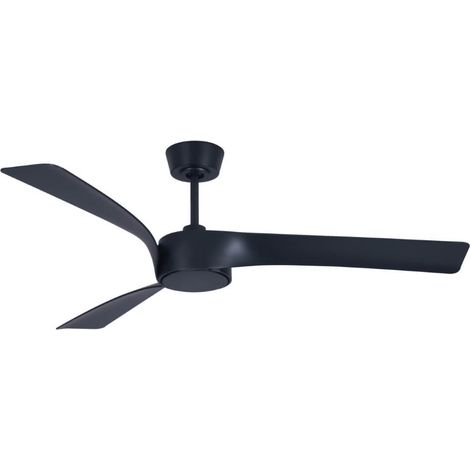 Ventilateur de plafond design Line Ø 132cm noir - 213358