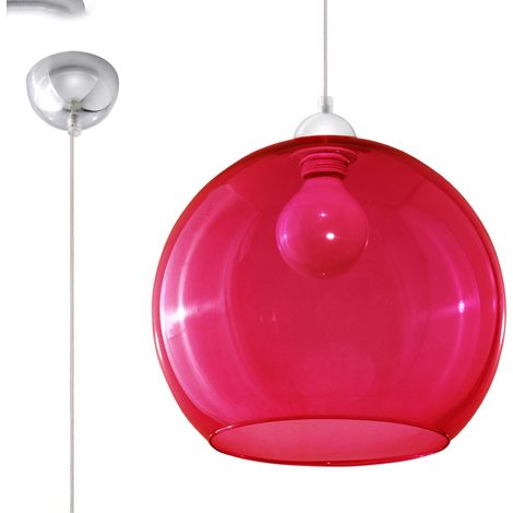 Suspension Dremo 1 E27 rouge lumilo 02.171.53 (1/5)