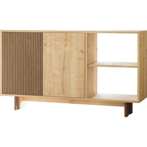 Anrichte aus Holz "Ravello" - 140 x 35 x 80 cm - Beige