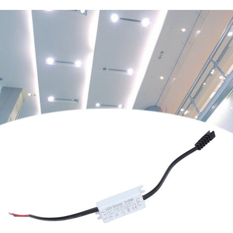 Alimentation LED 1x5W 1200mA Transformateur 85-265V AC vers 2-4V DC pour Éclairage Extérieur et Projecteurs (1/5)