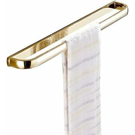 Anneau porte-serviettes en laiton vieilli, porte-serviettes rond rétro pour salle de bain, porte-serviettes mural, accessoires de salle de bain, base à motif vague classique-AquaForge