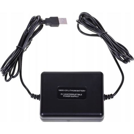 Mini UPS power bank 5V, alimentatore di emergenza (1/4)